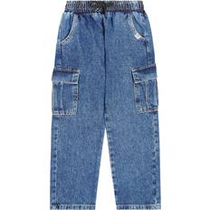 Pants Liewood Delvin denim cargo pants blue Y