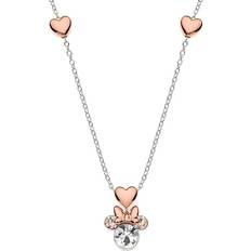 Enfant Colliers Disney Chaînette pour enfants Minnie Mouse NS00016TRWL-157 925 Argent Bicolore