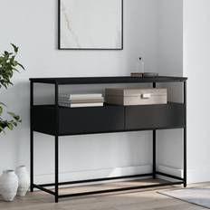 Tables Console vidaXL Noir 100x40x75 cm Table Console