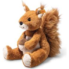 Steiff 045172 Soft Cuddly Friends Phil ekorre 20 cm, rödbrun sittande