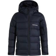 Hiking Outerwear Peak Performance Junior Frost Down Jacket - Black