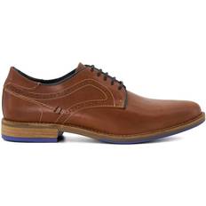 Dune London Oxford Dune London Wide Fit 'Bintom' Leather Derbies Tan