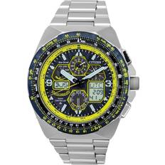 Citizen Mujer Relojes de pulsera Citizen para hombre Promaster Skyhawk AT Blue Angels Cronógrafo Eco-Drive Divers JY8125-54L 200M Azul