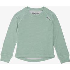 Viking Viking Apparel, Play Baselayer Merino Top, Oberteil Aus Merinowolle Für Kinder Basisschicht. 104. Green. Unisex Kinder