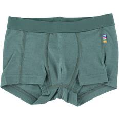 Grøn Boxershorts Børnetøj Joha Boxershorts mørkegrøn enkeltlags merino uld