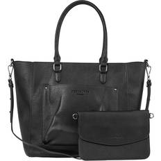 Rosemunde Shopper med Clutch Sort/Sort Oxid B0256-6069