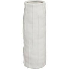 Premier Housewares White Fara Ceramic Vase