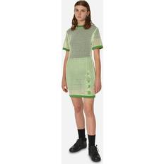 Jordan Vrouw Jurken Jordan W Shortsleeve Dress - Lime Ice/Chlorophyll