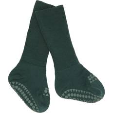 Gobabygo Uld Anti-Slip Strømper Forrest Green-6-12 mdr