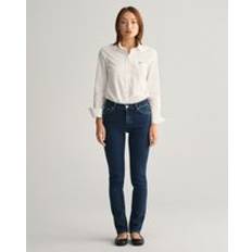 Gant Dame Jeans Gant Slim-fit jeans med superstrecth