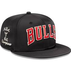 New Era Chicago Bulls Satin Script Black 9FIFTY Snapback Cap