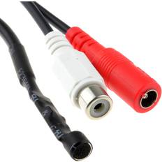 Kenable CCTV RCA Phono for DVR & 2.1mm DC Low Pre Amp 0.3m