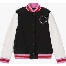 Läder Jackor Barnkläder Stella McCartney Kids Wool & Faux Leather Bomber Jacket