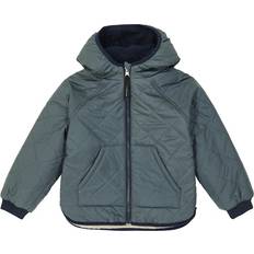 Liewood Reversible Quilted Fleece Jacket - Blue