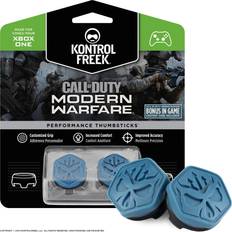 KontrolFreek KontrolFreek Call of Duty Modern Warfare Performance Thumbsticks for Xbox One and Xbox Series X 2 Mid-Rise, Convex Blue/Black