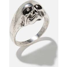 Montini SIlverfärgad ring herr, döskalle