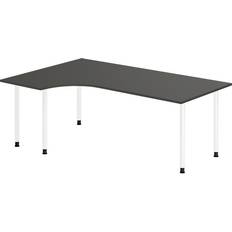 Ergoff venstrevendt 200x120cm Skrivebord