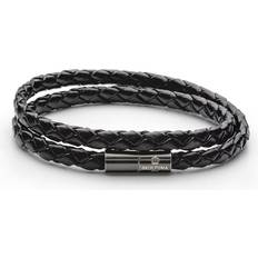 Skultuna Läder Armband Skultuna The Stealth Bracelet Black