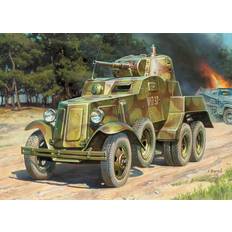 Zvezda Soviet BA-10 Armored Car 1/100
