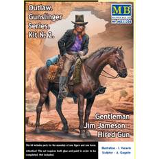 Scale Models & Model Kits Masterbox MAS35204 Masterbox 1:35 Gunslinger 2 Gentleman Jim Jameson