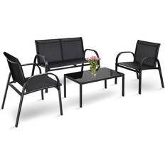 Costway 4 Pieces Outdoor Lounge Set