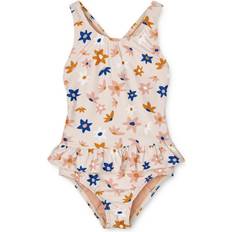 104/110 Baddräkter Barnkläder Liewood Amara floral seersucker swimsuit multicoloured Y