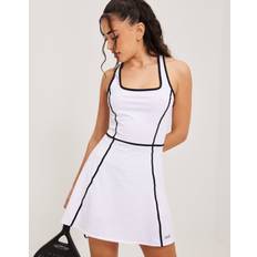 Tennis - Vita Klänningar Casall Flouncy Court Dress White