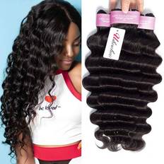 Brazilian Hair Loose Deep Wave Bundles 10A Grade Unprocessed Human Hair Bundles Curly