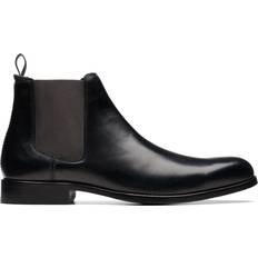 Homme Bottes Chelsea Clarks Craftarlo Top 261734607 Noir