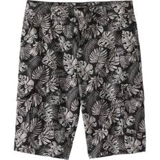 Canvas - Man Shorts Atlas For Men Palm Print Cargo Shorts Black 32R