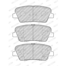 Genesis Fahrzeugteile FERODO Scheibenbremse FDB4391, Hinten