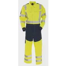 Tranemo workwear Arbetsoveraller Tranemo workwear Cantex overall, Varsel gul/marinblå