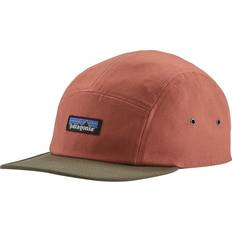 Patagonia P-6 Label Maclure Hat, Burl Red, One keps NetPlus 100% återvunnet fiskenät