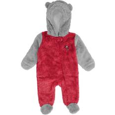 18-24M Monos Outerstuff NFL Teddy Fleece Baby Overall - Tampa Bay Buccaneers