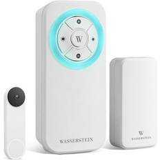 Wasserstein Doorbell Chime for Google Nest Doorbell Wired 2nd Gen and Google Nest Doorbell Battery Made for Google Nest