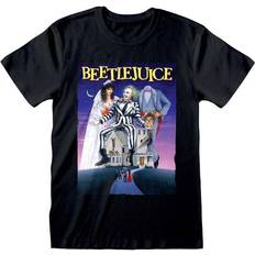 Heroes Inc Beetlejuice Poster Logo T-Shirt - Black