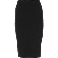 Nylon Jupes Bottega Veneta Terry Fabric Skirt - Black