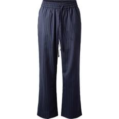 Hound Pinstripe Byxor Navy-XS/8 år