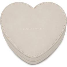 Heart Jewellery Box in Cream cream/gold one