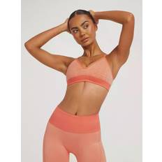 ICANIWILL Signature Seamless Sports Bra Peach