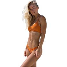 L Bikinitrusser Luana Slim Brief Orange, Female, Tøj, Badetøj, Svømning, Orange