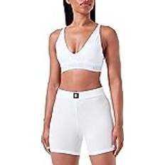 Blanco - Mujer Ropa de dormir HUGO Pantalón Corto Naiani Cyclist - White