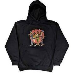 Gorillaz Group Circle Rise Hoodie Navy