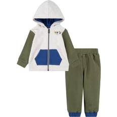 Levi's Donna Tute intere Levi's Lvb Colorblock Hoodie Set Bimbo - Loden Greene