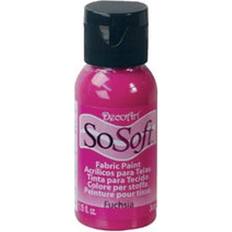 Deco Art SoSoft Fabric Paint Fuchsia 30ml