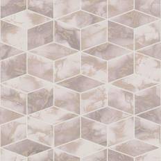 Wallpapers Profhome 378632-GU Graphic wallpaper shimmering pink gold 5.33 m2 57 ft2