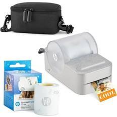 HP Sprocket Panorama Instant Portable Color Label and Photo Printer Grey