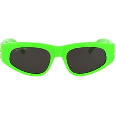 Balenciaga Lunettes de soleil Balenciaga Bb0095s 009 Femme Ronds Vert