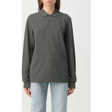 Lang Polo's Fred Perry Longsleeve Polo - Groen