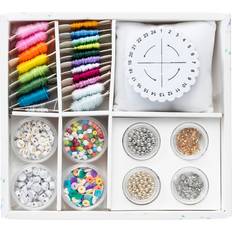 Panduro Kumihimo Armbånd Kit Med Perler Smykketråde